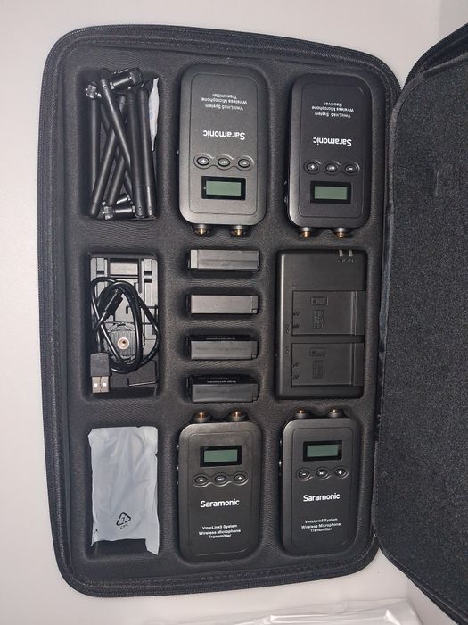Sistema de Microfone Sem Fios Saramonic VmicLink5