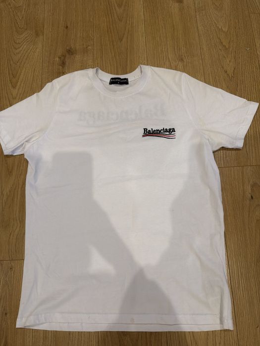 Bawelniana koszulka Balenciaga Tshirt balenciaga