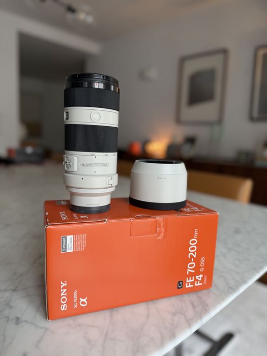 Sony FE 70-200mm F4 G OSS | Full Frame | Caixa + Fatura