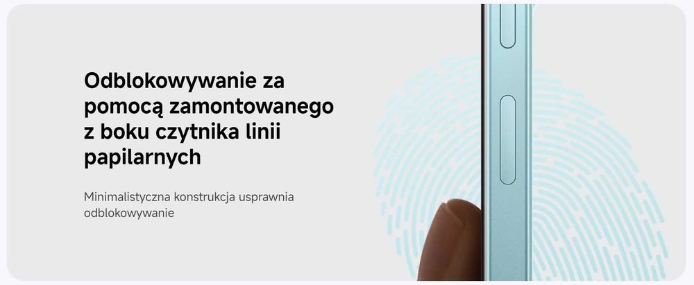 Smartfon Xiaomi POCO C85 6/128 GB 4G I Dual Sim Zielony NOWY Gwarancja