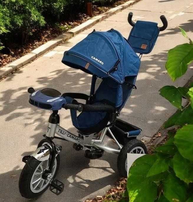 В наличии Трехколесный детский велосипед коляска дитячий