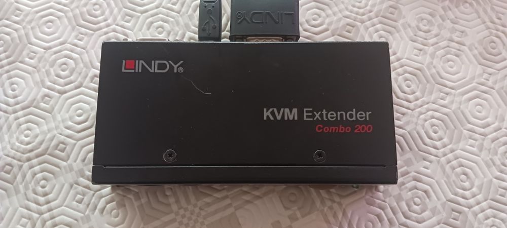 Recetor Lindy KVM Combo 200