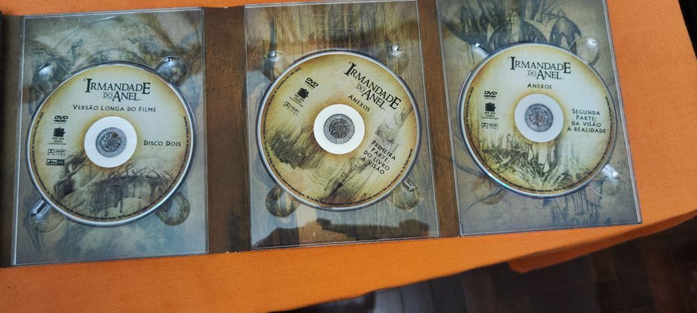 Box DVD trilogia Senhor dos Anéis