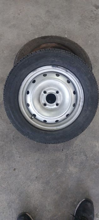 Pneus e jantes 14 de carga peijeout partner citroen berlingo 5 rodas