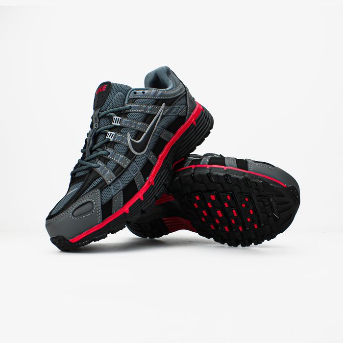 Кросівки Nike P-6000 Grey/Red premium