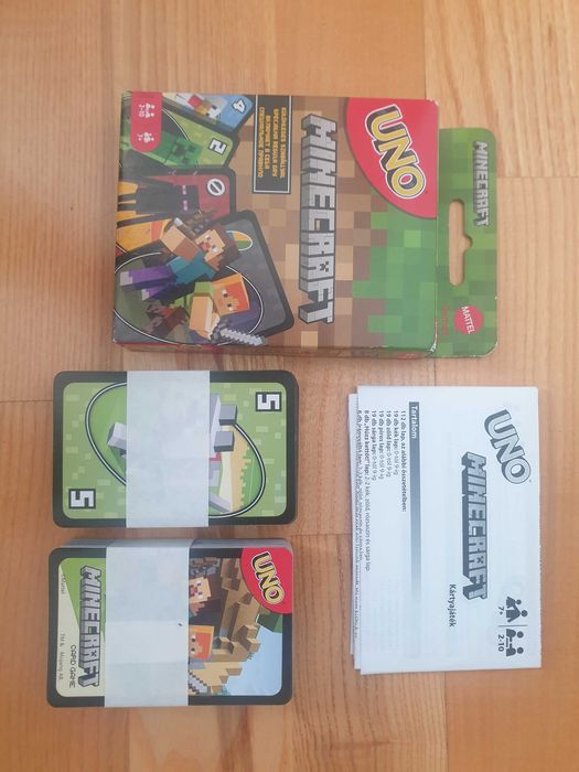 Nowa Gra UNO Minecraft + 3 Gratisy