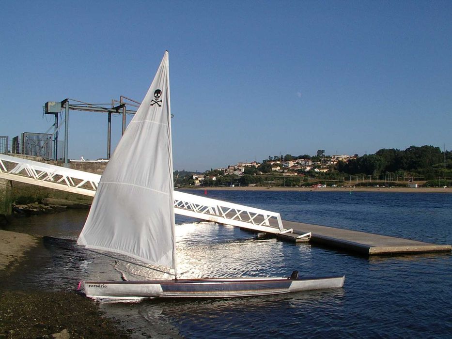 Clássico CANOAGEM Kayak K2+1 antigo