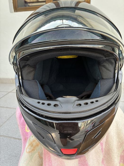 Capacete nolan N-102 n-com tamanho M como novo
