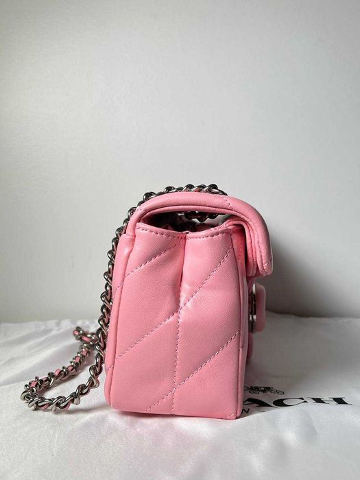 Сумка Coach Tabby Shoulder Bag 26 розовая