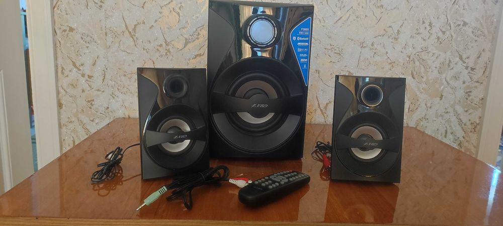 Акустична система F&D F380X 2.1 (108W, Bluetooth) — Стан НОВОЇ
