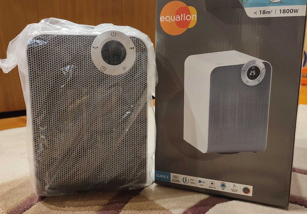 Aquecedor Termoventilador Electronico - Como novo!