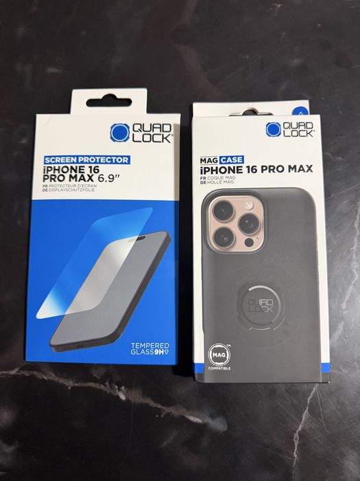 Quad Lock Case e Pelicula iPhone 16 Pro Max