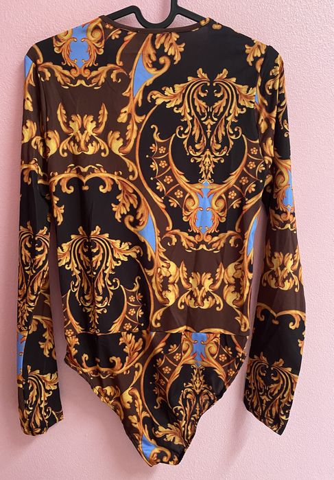 ZARA • Body Estampado M (novo c/ etiquetas)