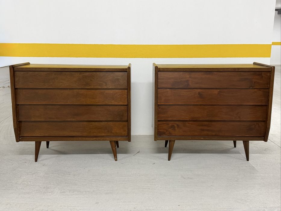 Cómodas Vintage Escandinavas Mid-Century da Década de 1960