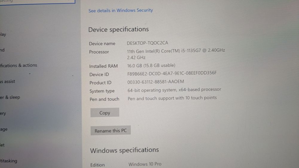 Surface Pro 7+ Plus LTE 1961 Titan 12.3" 3k IPS i5 16/256 Win 11 Pro