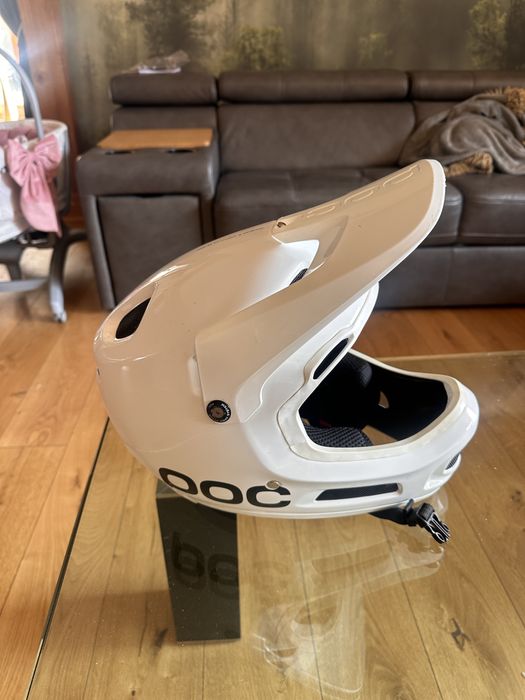 Kask POC roz S biały używany jeden sezon