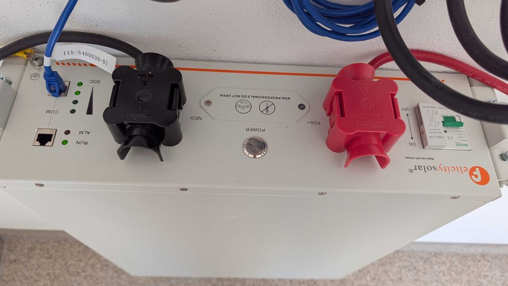 Bateria de lítio Felicity FLA48100UG1 de 5,12 kWh