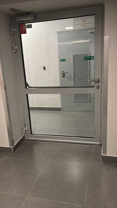 Drzwi przeciwpożarowe aluminiowe 3 rozmiary