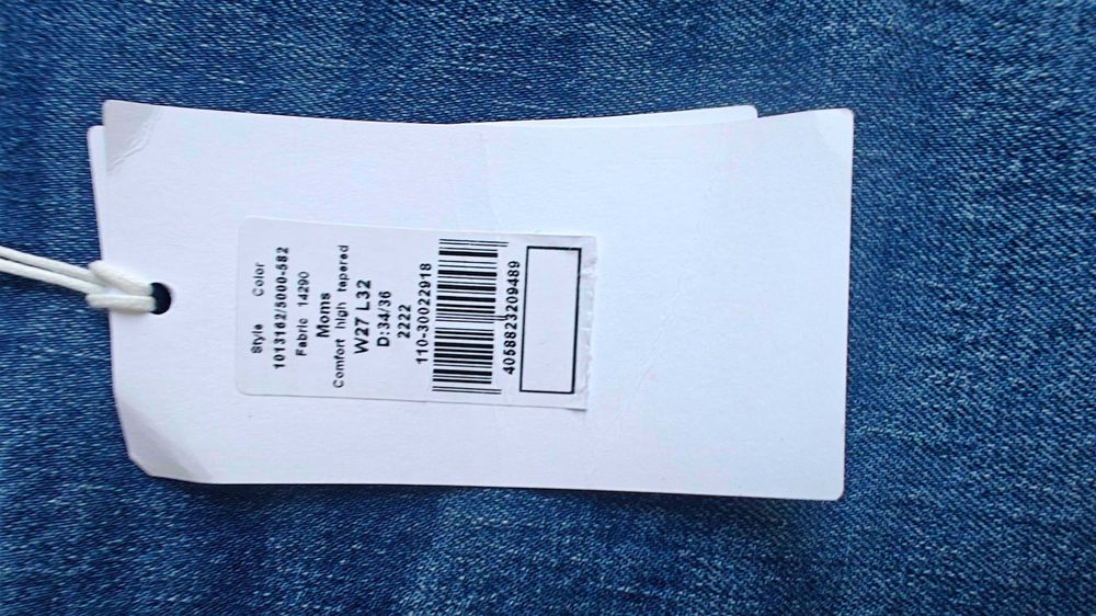 Mustang Jeansy zwężane dla mam Moms 27x32