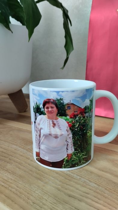 Фото на кружках чашках принт надпис текст