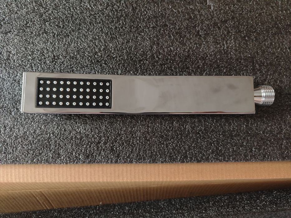 Coluna de chuveiro termostática com chuveiro de 12 polegadas