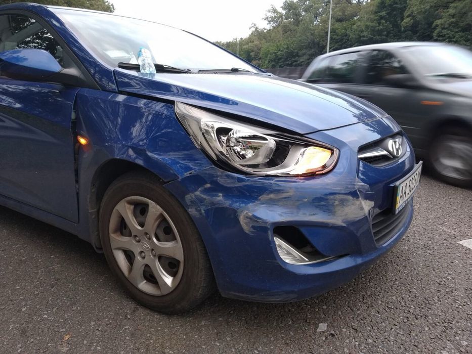 Капот хундай акцент солярис с 11 по 19 год