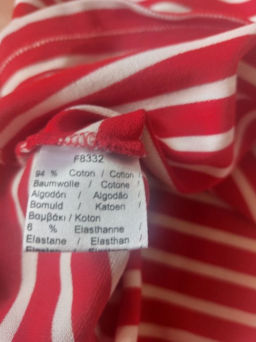 Koszulka w paski Lacoste rozm. S
