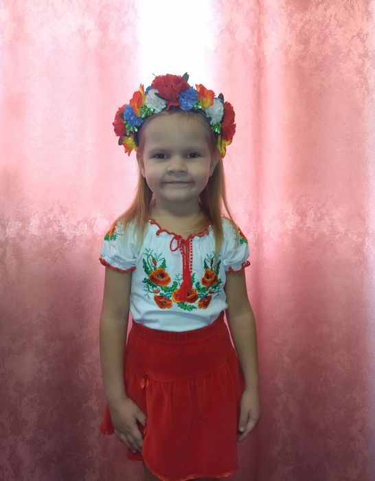 Комплект: вишиванка і спідниця.