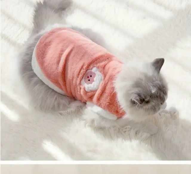 Светр для тварин, кофтинка для собак  котів, одяг для тварин