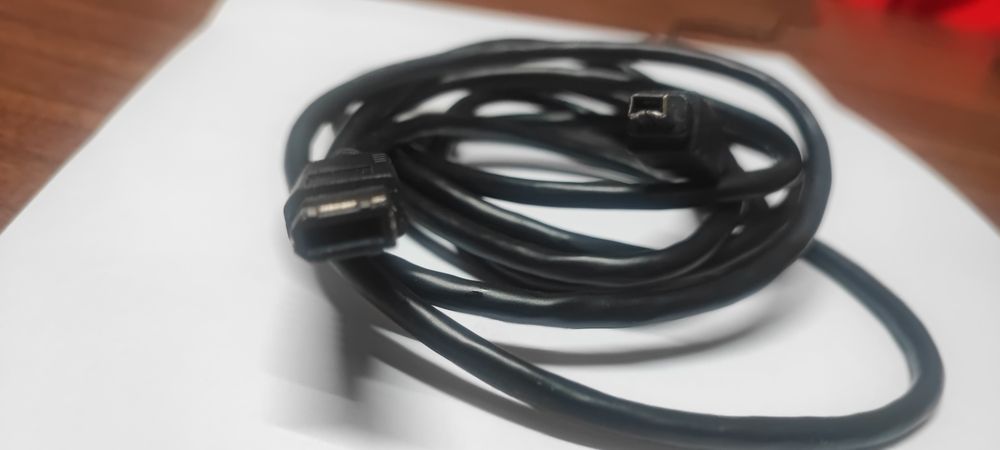 Cabo câmara filmar ieee 400 6pin
