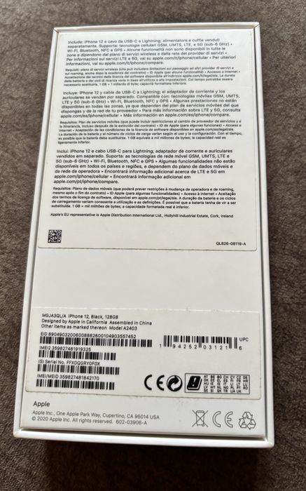 Iphone 12 Black 128 Gb