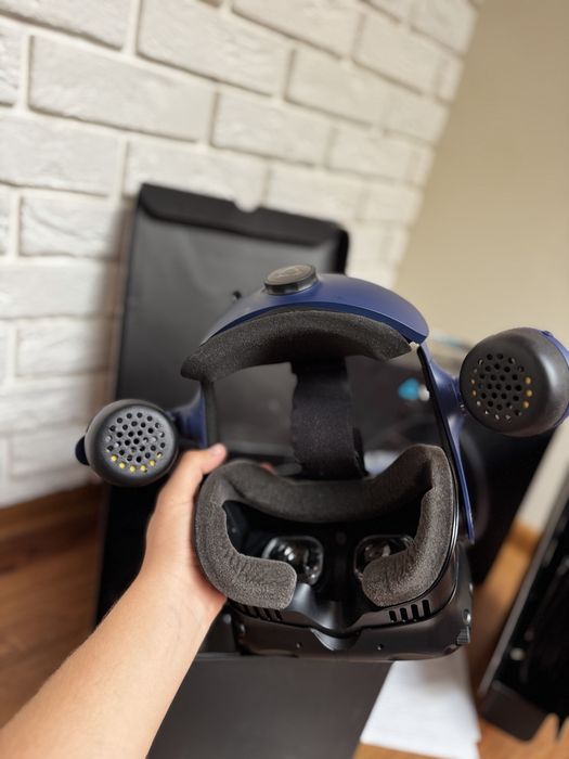 Gogle VR HTC Vive Pro 2 Headset 5K 120Hz Tylko Gogle Sprawne Komplet ze Zdjęć