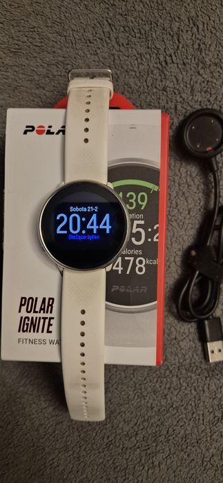 Polar Ignite biały-używany