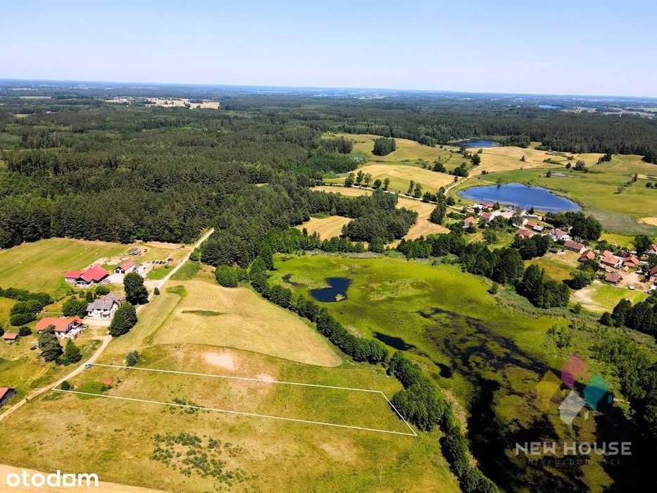 Z widokiem i dojściem do jeziora, pod zabuowę