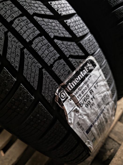Нові одиночки 215/65r17 Continental | WinterContact TS870P / TS850P | 2022 / 2023 | Преміум зимові шини | Поштучно / 1шт / на запаску