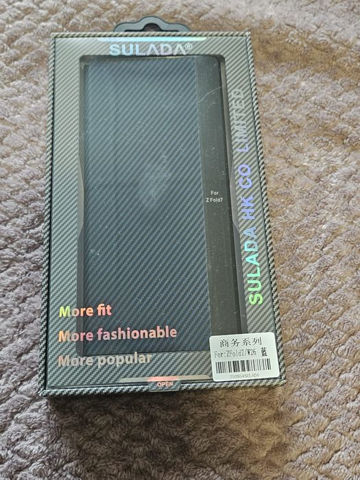 Etui SULADA Samsung Galaxy Z Fold7 / W26 Carbon Kevlar MagSafe