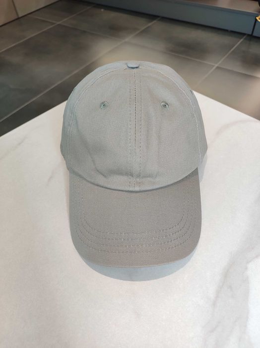 Бейсболка Acne Studios Cotton Baseball Cap Grey/Khaki