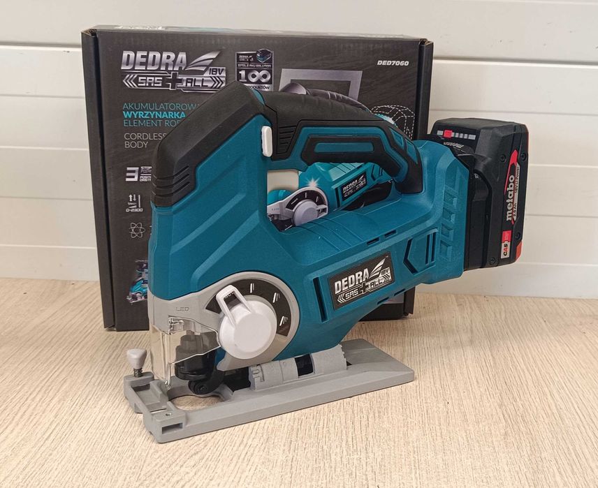 Wyrzynarka 18v Dedra 18v Adapter do Metabo / Erbauer / Bosch / Hikoki