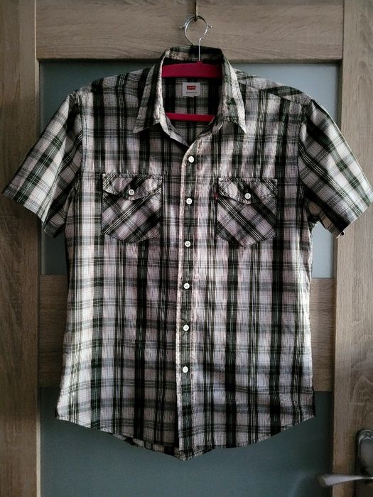 Koszula Levi's roz.M krata bawełna western