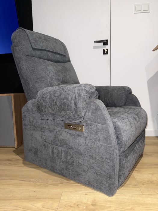 Fotel z funkcją masażu