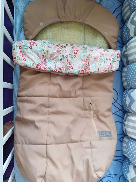 Зимовий конверт на овчині