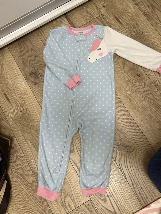 Флісовій человічок  Carters 3t, вельветовий комбінезон George 92