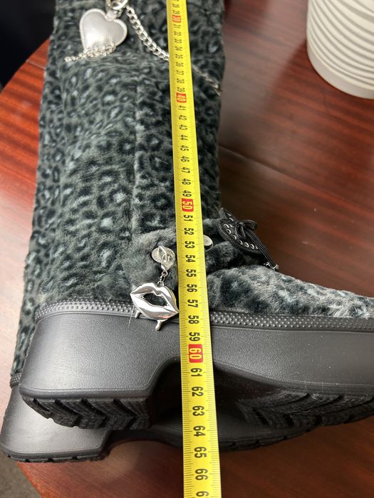 Crocs Unfurgettable Leopard Knee High Boot