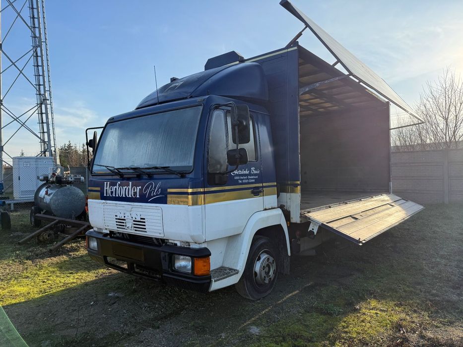 MAN L2000 10.220  Trinkwagen,przewóz napoi,kontener otwierany bok,