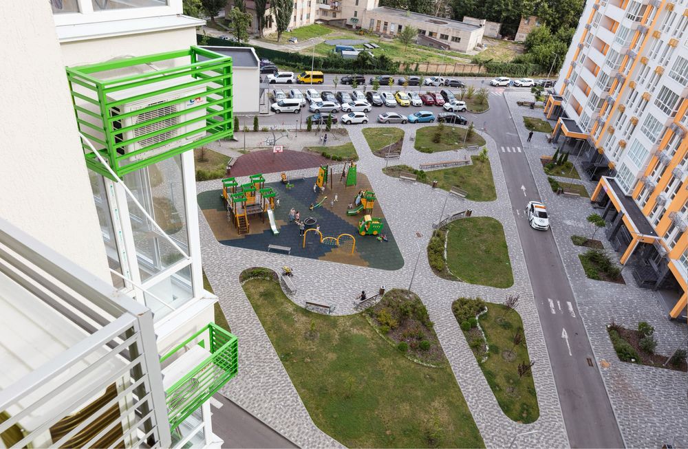 Квартира-студія в «Нивки Парк». Ванна. Метро Нивки. Центр