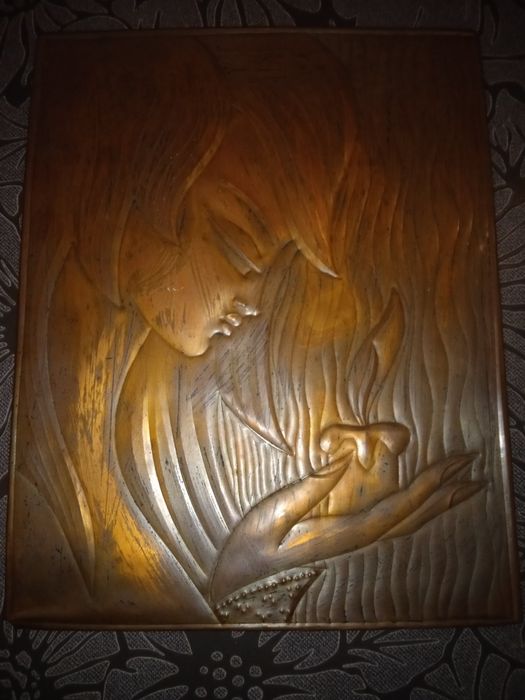 Картина медная чеканка