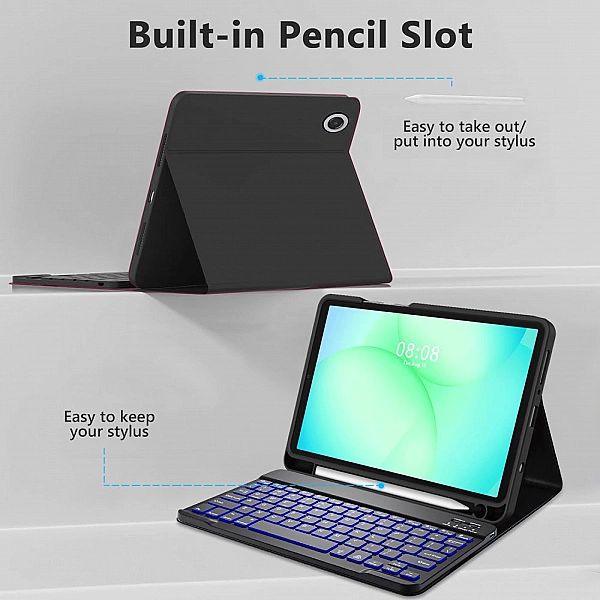 Tech-Protect Sc Pen + Keyboard Galaxy Tab A9 / A11/8.7 X110 / X115 / X