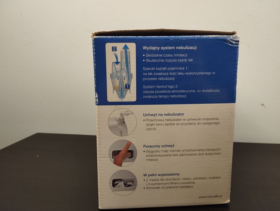 Microlife – nebulizator / inhalator, szwajcarska jakość