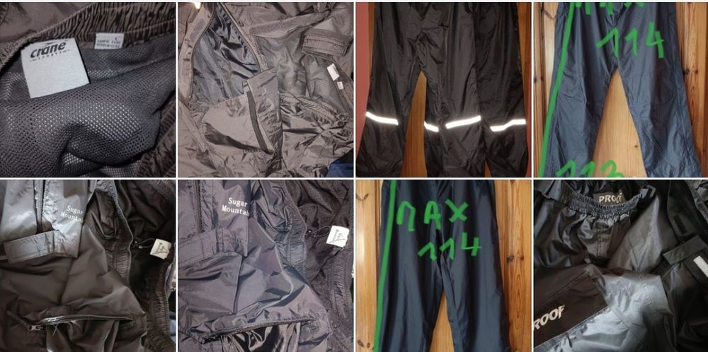 Spodnie przeciwdeszczowe Sugar Mountain XL