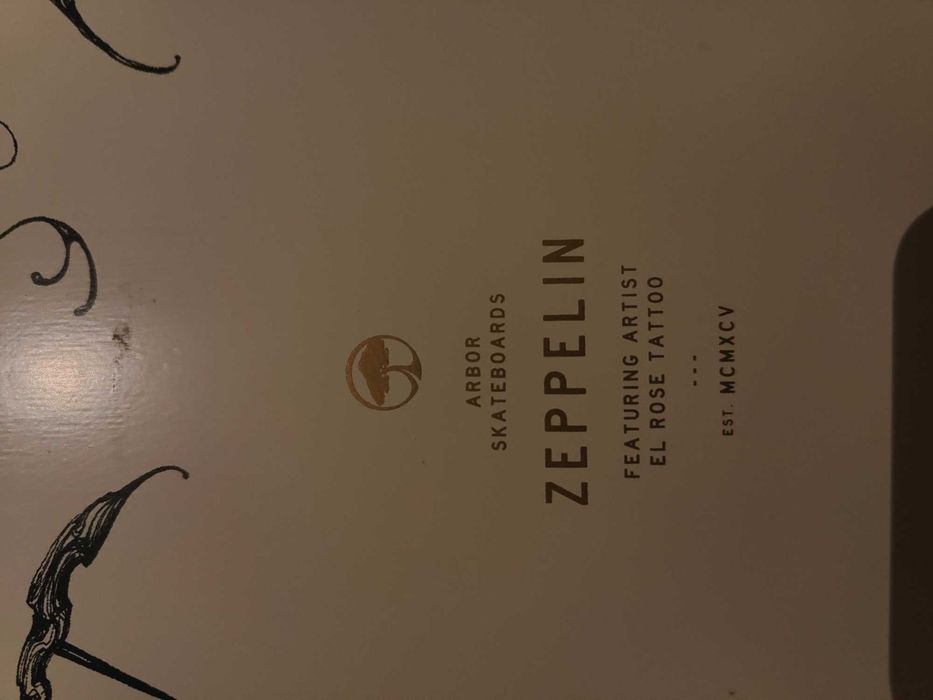 Skate Arbor longboard Bamboo Collection Zeppelin